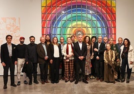 'Coloramas' reúne en la Fábrica de Artillería obras de Cachito Vallés, Equipo 57 y Gerardo Delgado