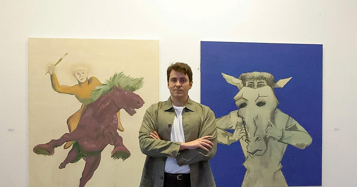 Jorge Thuillier: «Mi pintura marida bien con un vino amontillado del marco de Jerez»