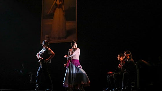 Cayetana volvió al escenario