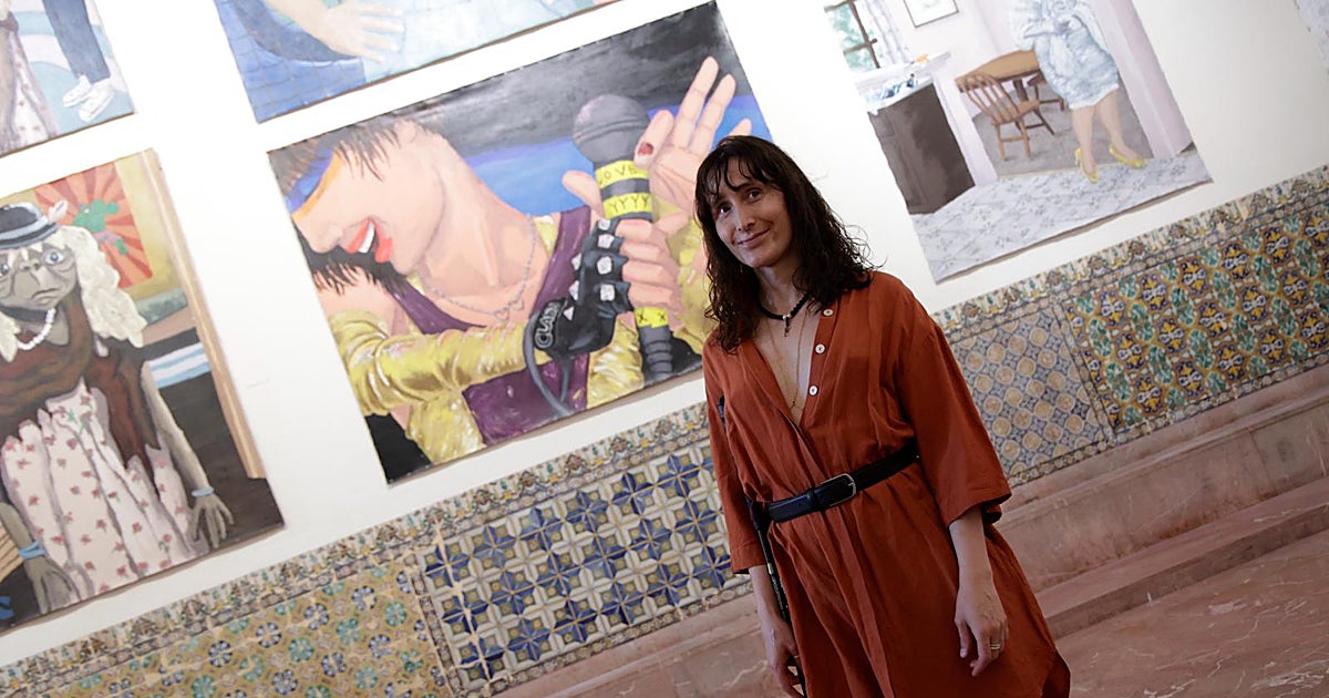 La artista mexicana Manuela Solano presenta en Sevilla su primera exposición individual con 36 obras de gran formato
