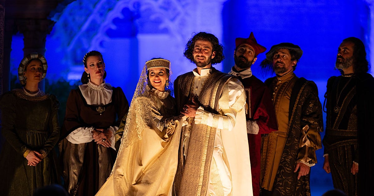 El Alcázar de Sevilla ofrece hasta octubre visitas teatralizadas inspiradas en la boda de Carlos V e Isabel de Portugal