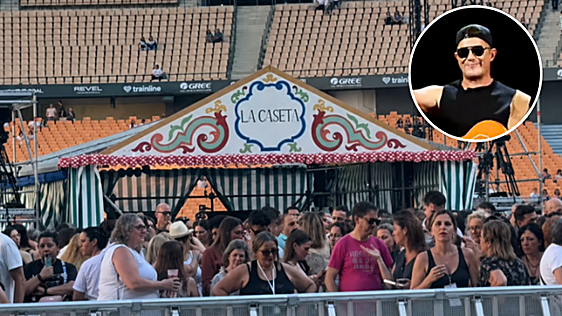 El dardo de Alejandro Sanz a Bad Bunny con La Caseta frente a La Casita: «Aquí somos más simples»