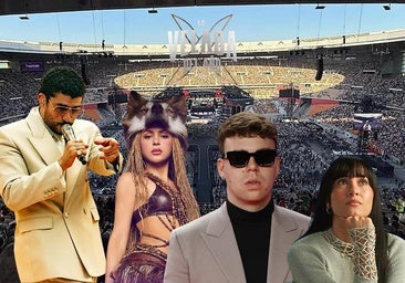 Montaje de los artistas propuestos para La Velada