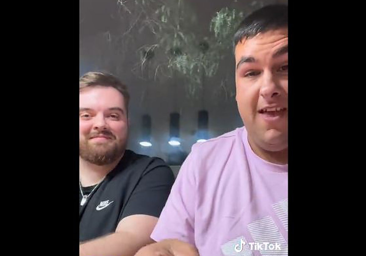 Ibai y El Patica, comiendo juntos la pasada noche