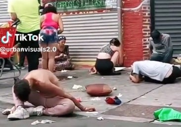 Un usuario de TikTok muestra los devastadores efectos de una nueva droga en Estados Unidos