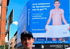 Jordi ENP revoluciona las redes con una campaña de venta de colchones: «Da igual si te gusta duro, o no»