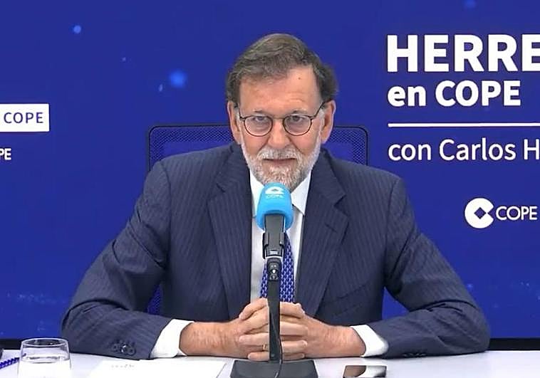 Mariano Rajoy deja una nueva frase viral con su saludo a Carlos Herrera ...