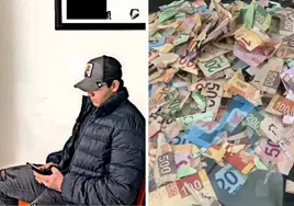Una niña de 4 años destruye una gran cantidad de billetes al confundirlos con 'papelitos de colores'