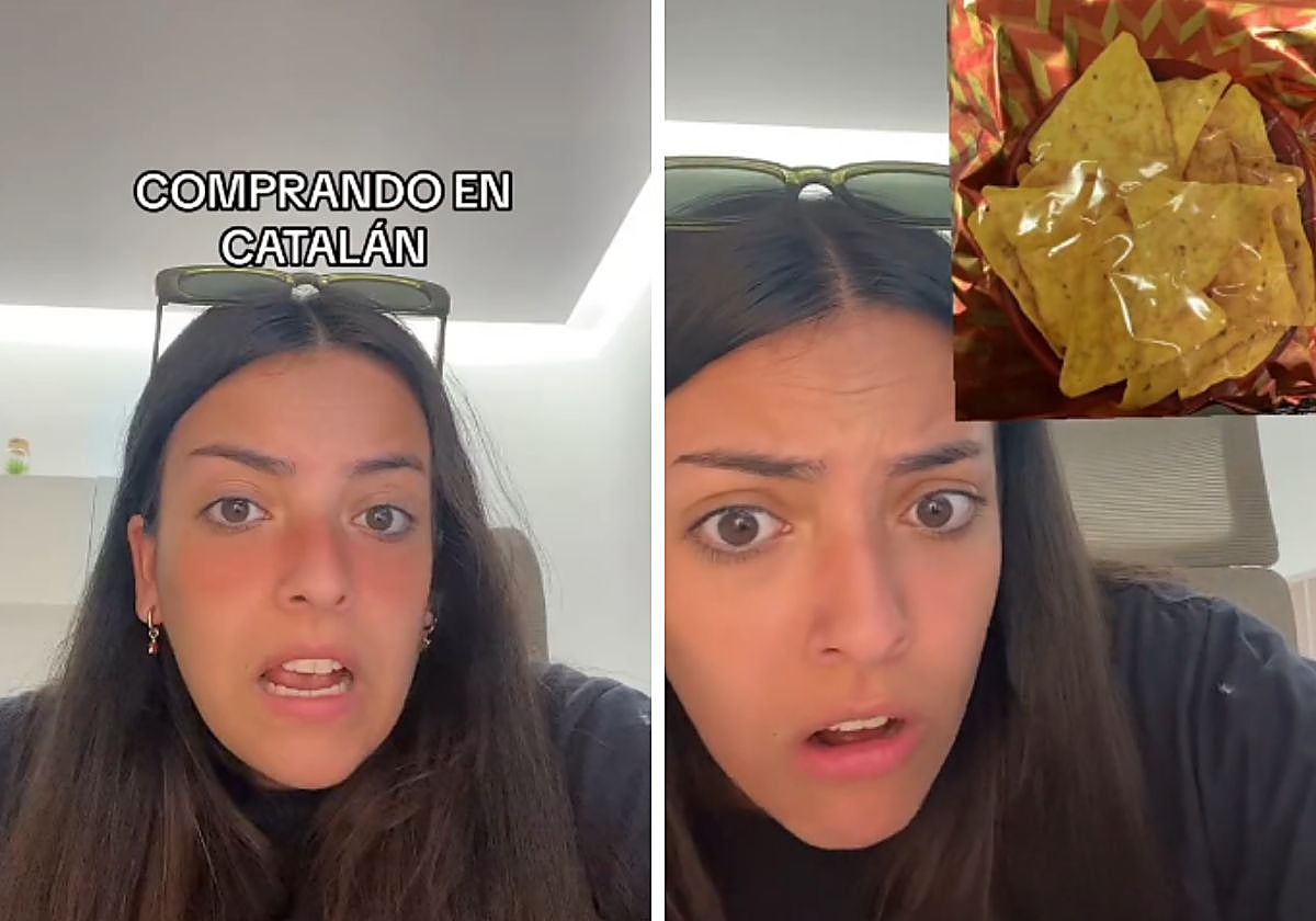 Un ticktoker murciana explica su experiencia tras comprar en un supermercado catalán