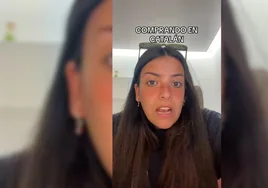 Vídeo: así ha reaccionado esta joven al ir a comprar al supermercado en Cataluña