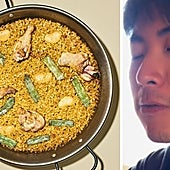 Un coreano prueba por primera vez la paella valenciana y este es su veredicto