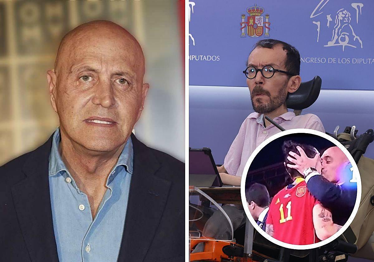 Kiko Matamoros, Pablo Echenique y el beso de Rubiales a Jenni Hermoso