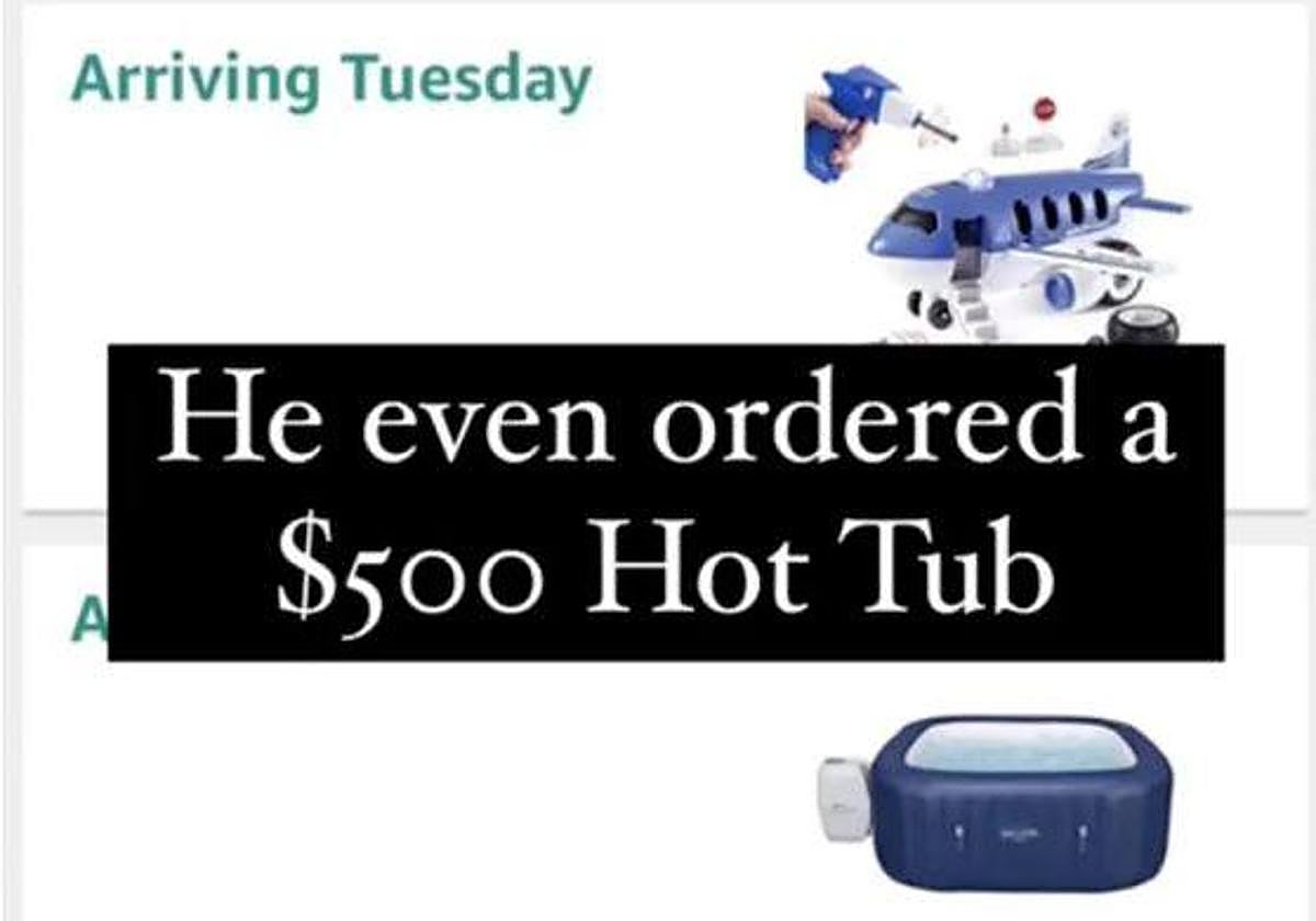 Las compras involuntarias de un bebé