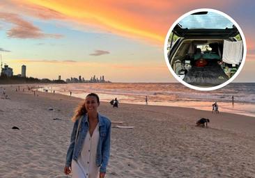 Una española en Australia muestra cómo es vivir en un coche: «Qué asco»