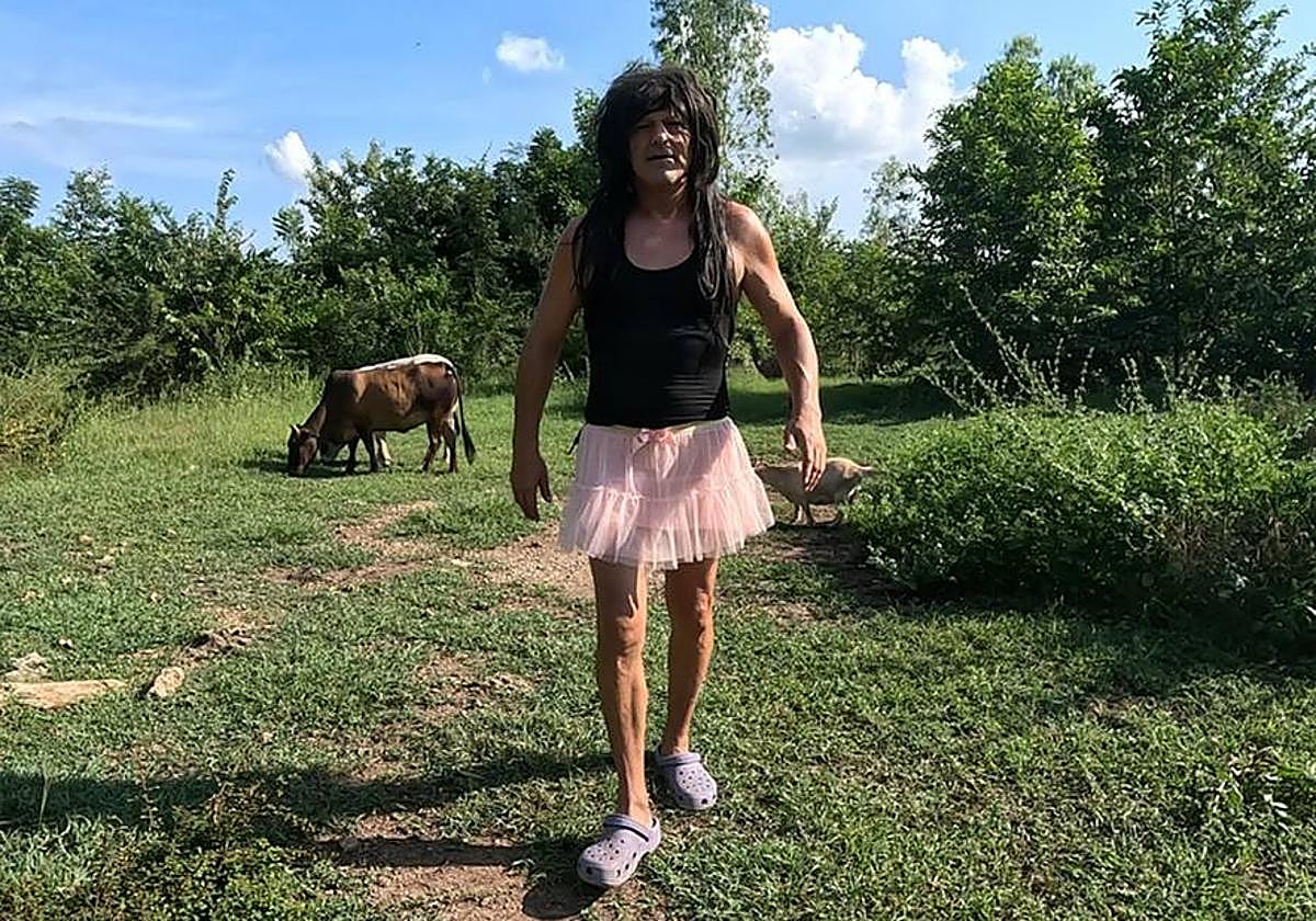 Frank Cuesta, durante su vídeo