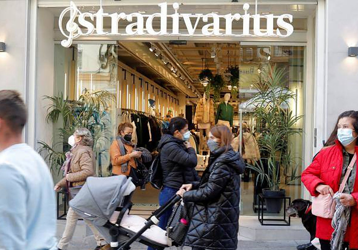 Entrada de un Stradivarius, en una imagen de archivo