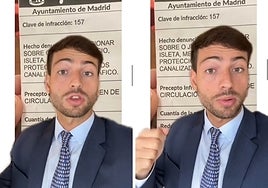 Un abogado advierte de las falsas multas que se están encontrando en Madrid: «Muchísimo cuidado»