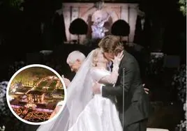 Cena en la Ópera de París, una noche en Versalles y Maroon 5 amenizando: así fue la boda de 53 millones de euros de dos influencers