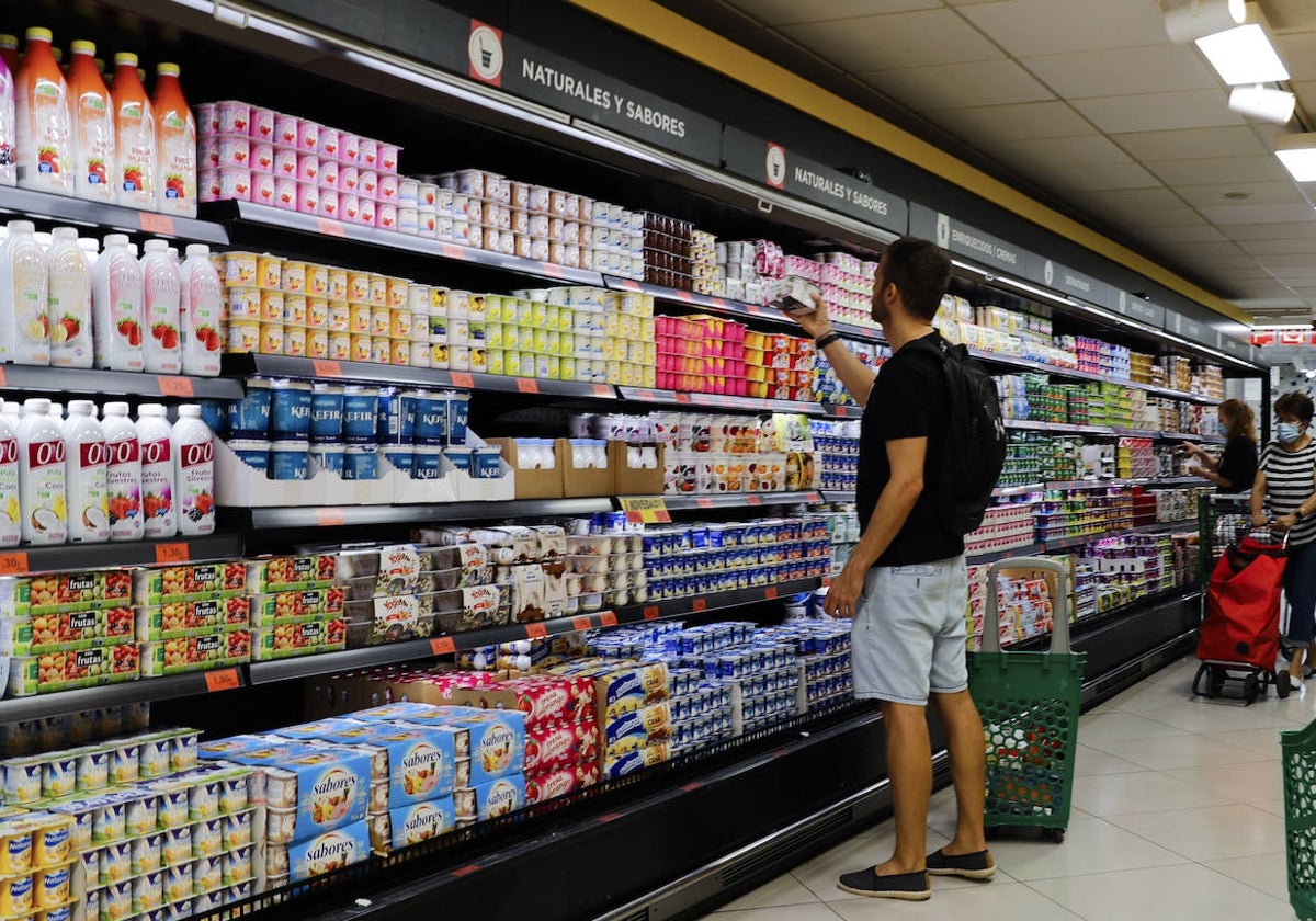 Un supermercado en España