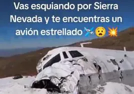 La historia tras el avión de 'La sociedad de la nieve' hallado en Sierra Nevada dos años después del rodaje