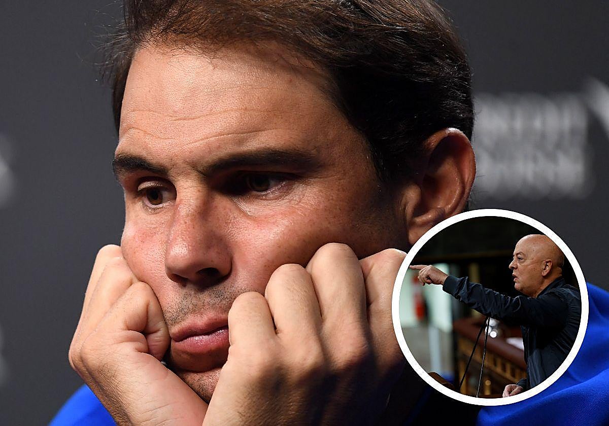 Rafa Nadal y Odón Elorza