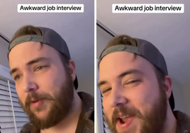 Pasa la noche con una chica y al día siguiente se la encuentra en una entrevista laboral: «Sólo podía estar pensando en...»