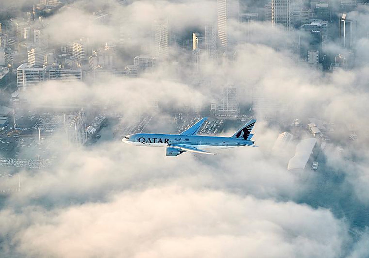 Imagen de archivo de un avión