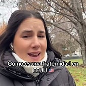 Una española muestra cómo es una fraternidad universitaria de Estados Unidos: «El sueño de mi vida»