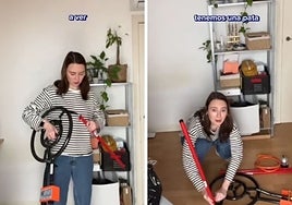 Una americana monta un paellero por primera vez y pide ayuda con sus piezas más importantes: «¿Qué es esto?»