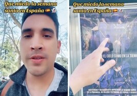 Un colombiano cuenta lo que le da miedo de la Semana Santa en España: «Soy humano»