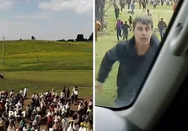 Un español enseña el momento en el que fue perseguido y apedreado en Etiopía: «Rodearon nuestro coche»