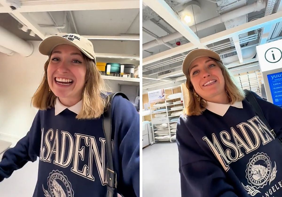 En el vídeo, la creadora de contenido revela que «es de las cosas más 'heavys' que he visto en mi vida»