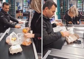 La respuesta de un cajero a una cliente que quiere ahorrar dinero en mandarinas