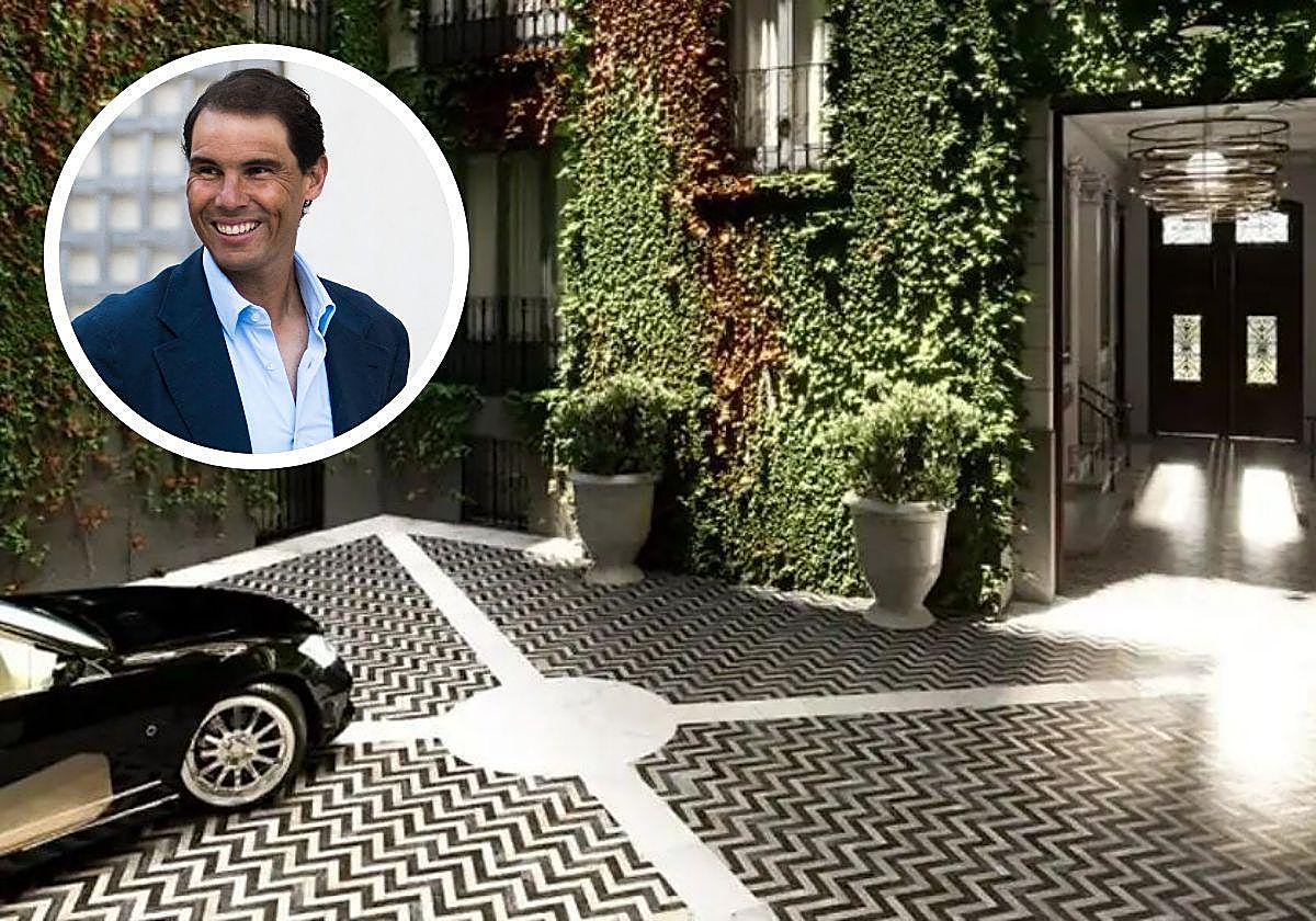 Así es el lujoso piso de cuatro millones de euros que Rafa Nadal ha  comprado en Madrid: cinco baños, spa y vecino de Marta Ortega
