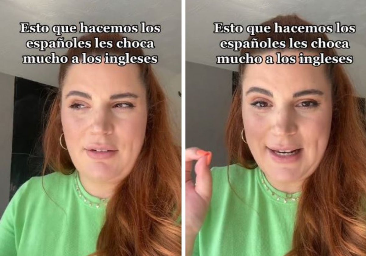 Carmen, durante su vídeo