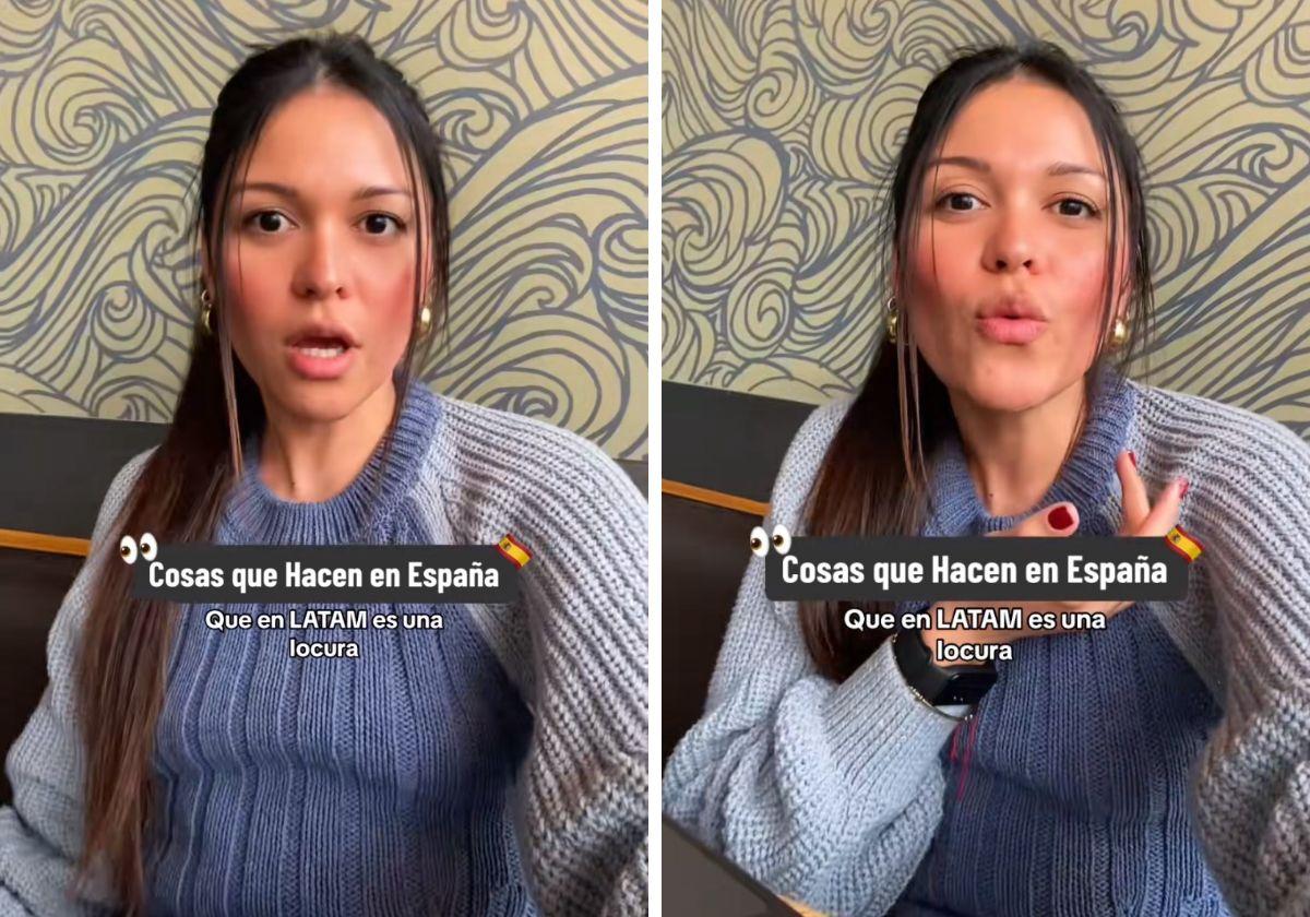 Roberlin, una joven venezolana que vive en España, flipa con lo que sucede en muchas cafeterías