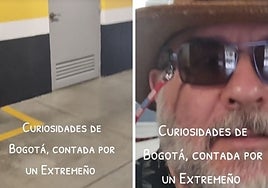 Un español en Colombia muestra una curiosidad de los parkings de este país no habitual en el nuestro: «Es súper chulo»