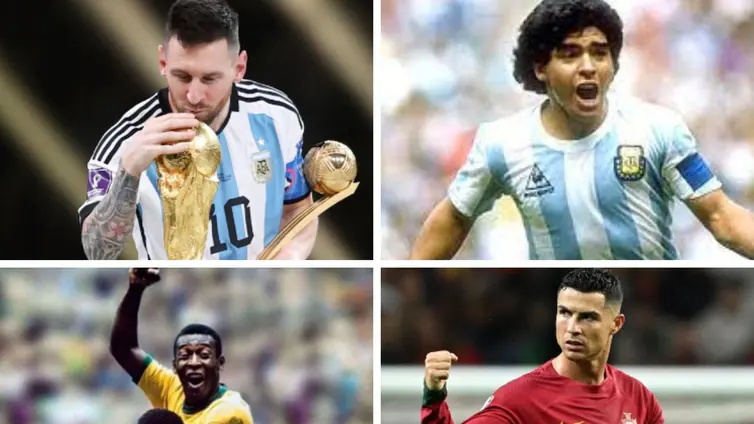 ¿Messi, Cristiano Ronaldo o Maradona? Este es el mejor futbolista de la historia según ChatGPT