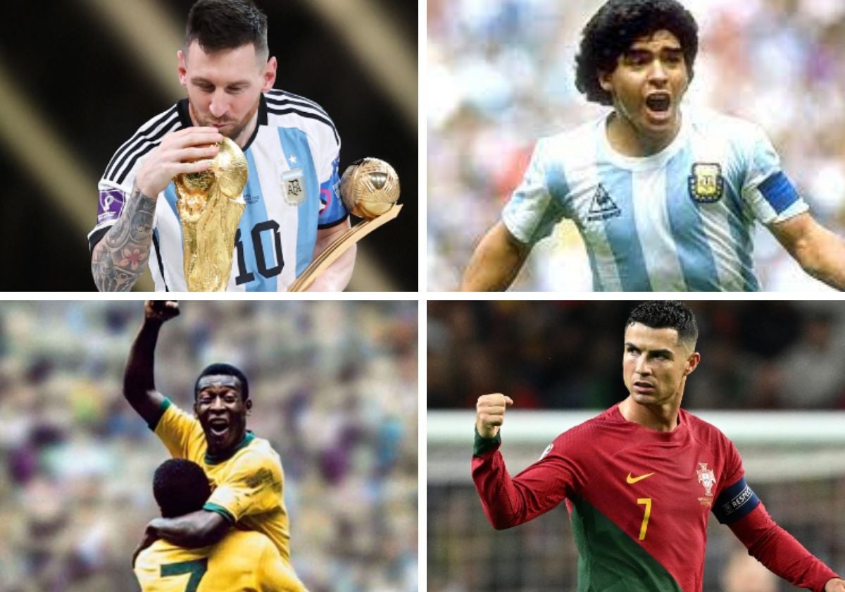 ¿Messi, Cristiano Ronaldo o Maradona? Este es el mejor futbolista de la historia según ChatGPT