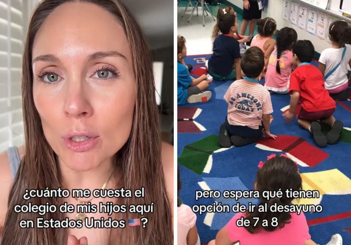 Una española que vive en Estados Unidos explica cuánto dinero le cuesta el  colegio de sus hijos: «Esto tiene truco»