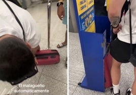 La técnica de un joven para evitar que le cobren la maleta en el aeropuerto y ahorrarse 70 euros