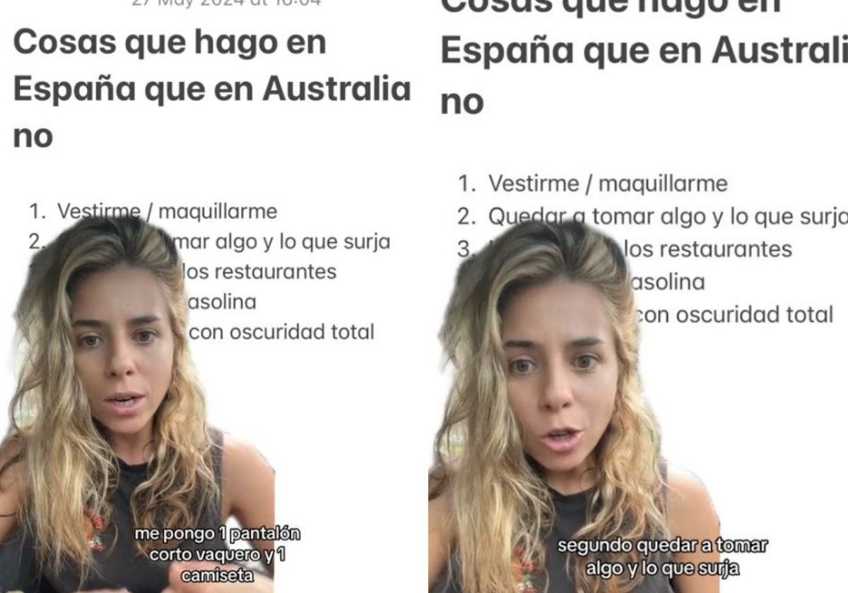 Marta, exponiendo su último listado