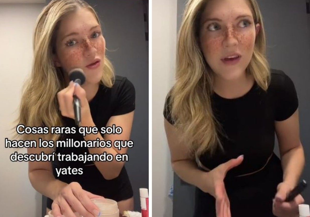 Giselle, mientras explica lo que vivió