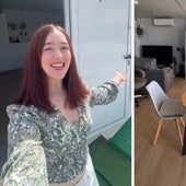 Una joven muestra cómo es vivir en una casa prefabricada en España: «Como veis, todo junto»
