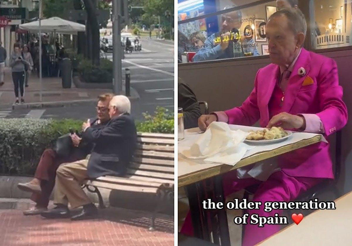 Personas de la tercera edad en su día a día