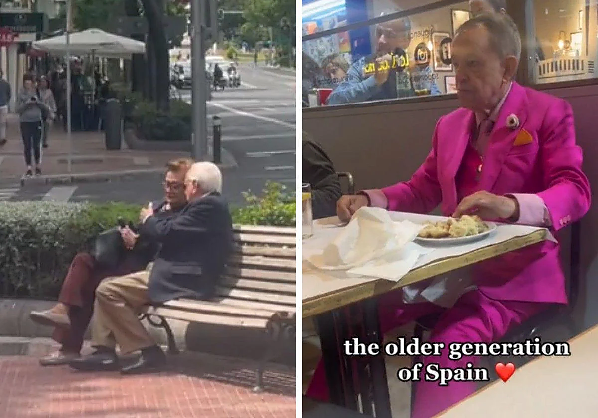 Personas de la tercera edad en su día a día