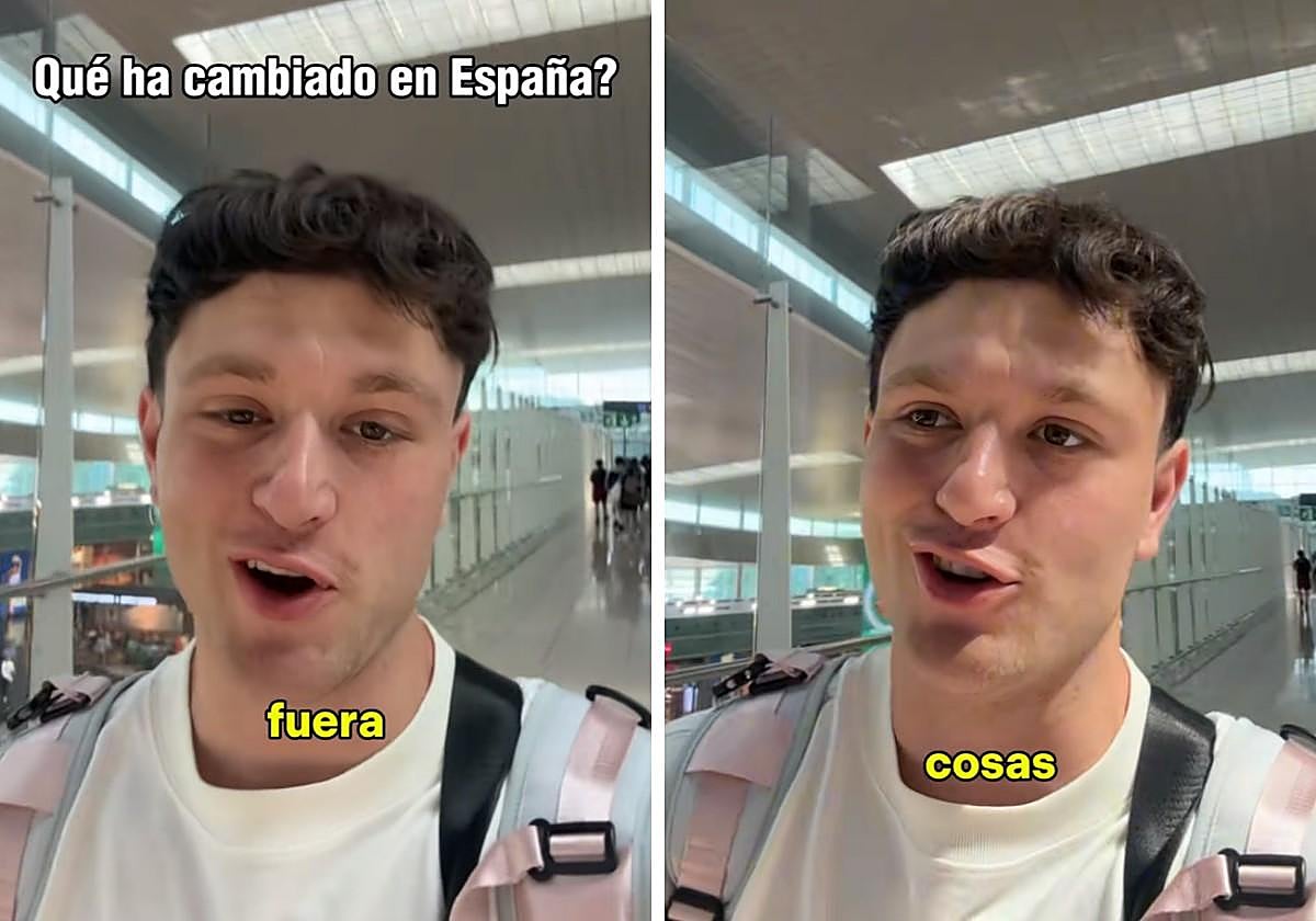 Vuelve a Madrid tras vivir dos años el extranjero y muestra su preocupación por cómo ha cambiado España