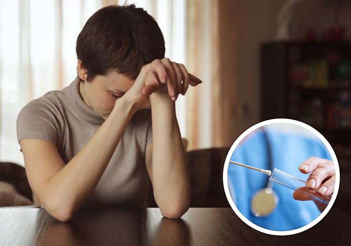 La joven solo quería comparar resultados con los de su padre