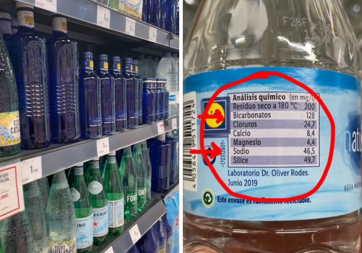 La uróloga reveló cuáles son las características en las que hay que fijarse para elegir correctamente un agua embotellada