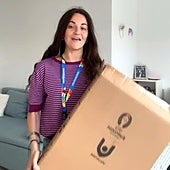 Una española que trabaja en la Eurocopa reacciona al regalo que le hace la UEFA por su trabajo: «Muy fuerte»